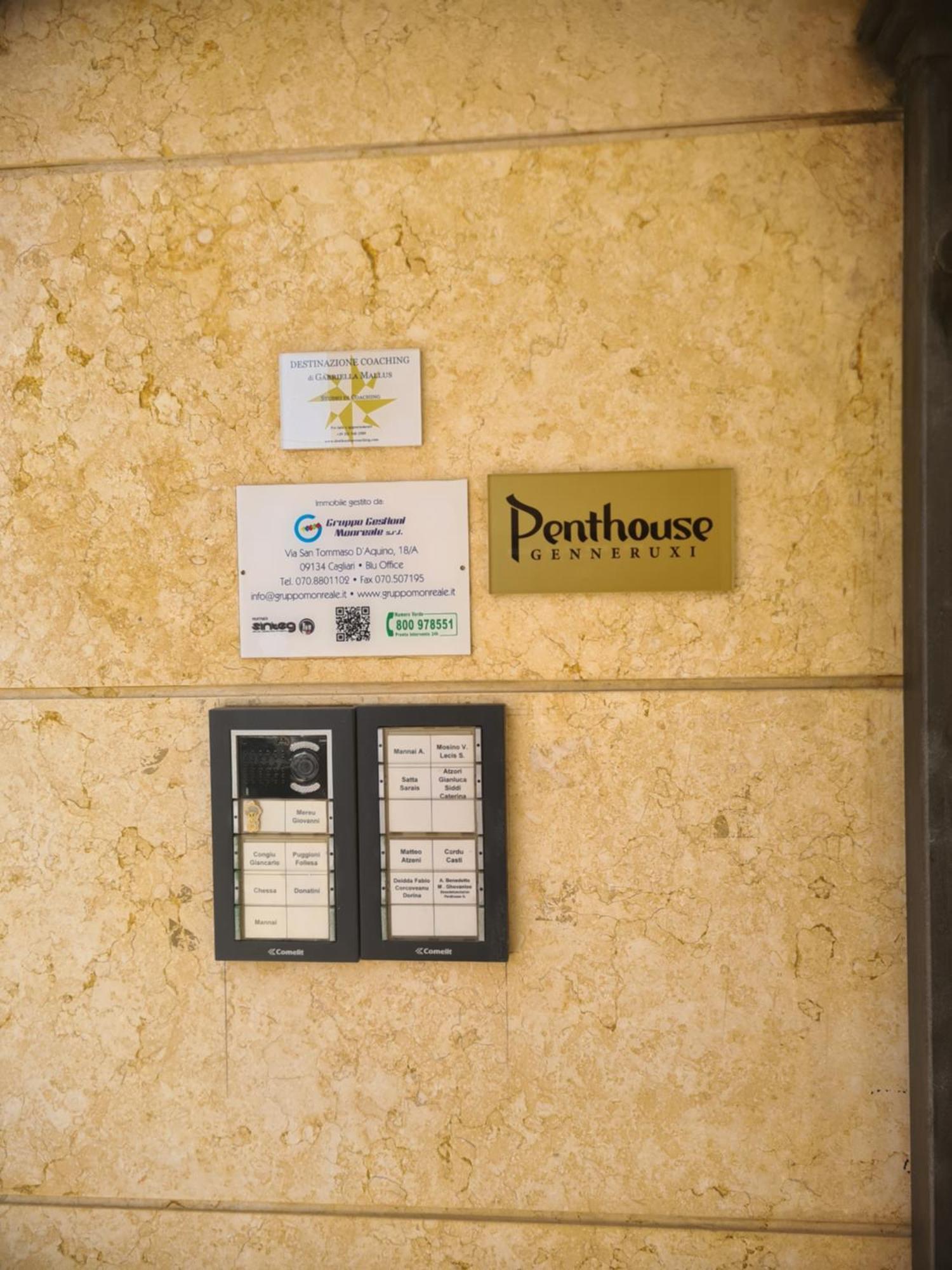 Penthouse Genneruxi Hotel Cagliari Ngoại thất bức ảnh